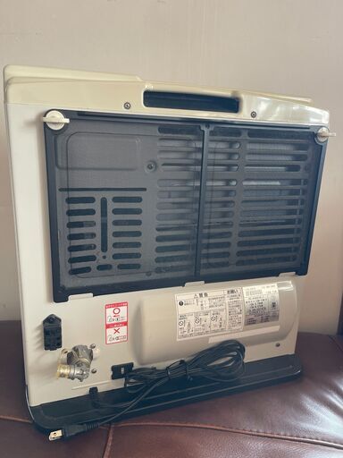 RINNAI リンナイ ガスファンヒーター コンパクト ホワイト