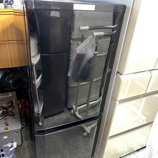 ☆現状品☆激安品☆三菱　2ドア冷凍冷蔵庫　　2018年製　