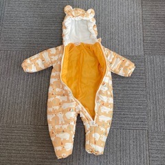 chocolat crème ★ スノーウェア　しろくま柄　95cm 人気の画像