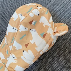 chocolat crème ★ スノーウェア　しろくま柄　95cm 人気の画像