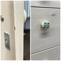 📣中古家具は朝霞市の当店へ‼️ フレンチカントリー風　キャビネット　チェスト　収納　白色　ホワイト　おしゃれ　幅105×奥37×高91cm　朝霞市　リサイクルショップ　ケイラック朝霞田島店　志木市　和光市　GM509の画像