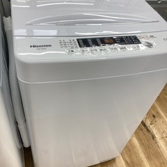 【トレファク高槻店】安心の1年間保証！取りに来られる方限定！Hisense（ハイセンス）の全自動洗濯機のご紹介です！の画像