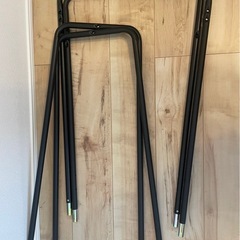 アイアン風ハンガーラックの画像