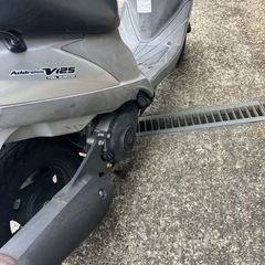 エンジン始動動画あり　堺市堺区アドレスV125の画像