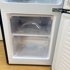 ニトリ２ドア冷蔵庫 106L 2022年製の画像