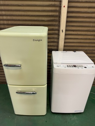 冷蔵庫、洗濯機セット