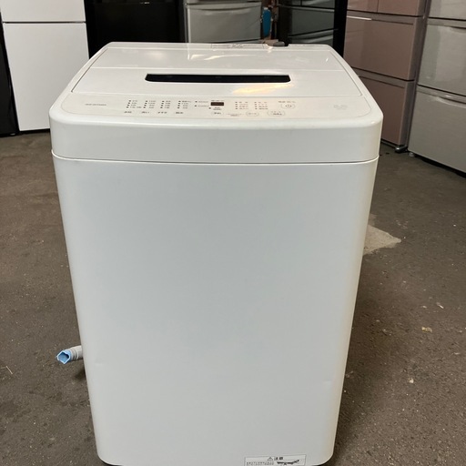 I 2602-0300 アイリスオーヤマ　5.0洗濯機IAW-T504 動作確認済み　2024年製　キズ汚れ有り