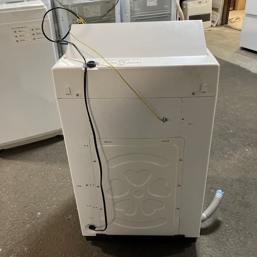 I 2602-0300 アイリスオーヤマ　5.0洗濯機IAW-T504 動作確認済み　2024年製　キズ汚れ有り