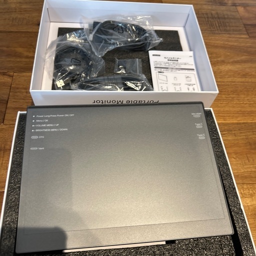 【引渡決定】モバイルモニター 12.3インチ 2400x1600 Switch2ドック不要