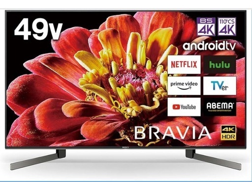 ソニー 49V型 液晶 テレビ ブラビア KJ-49X9500G