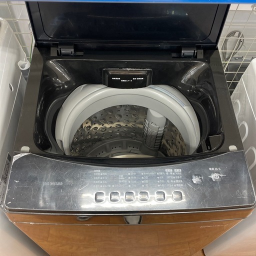 全自動洗濯機 IRISOHYAMA IAW-T605BL 2021年製