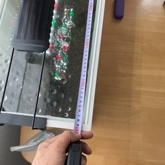 GEX 60cm水槽一式セット LED・ヒーター付き すぐ使えますの画像