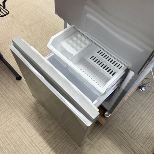 【超美品‼️】アクア 2019年製 126Lノンフロン冷凍冷蔵庫 低温フリーケース ブラッシュシルバー♪