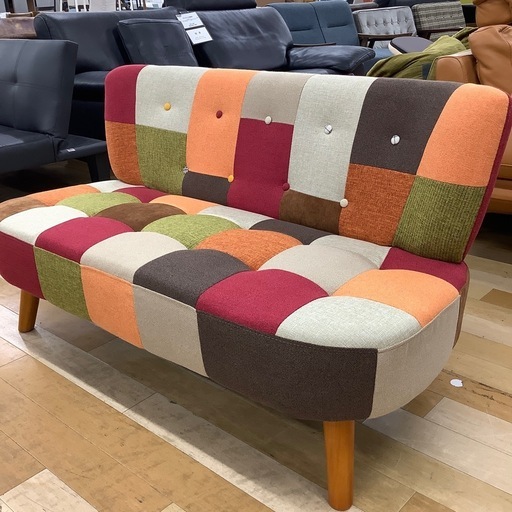 【トレファク ラパーク岸和田店】未使用品2人掛けソファー　入荷しました。