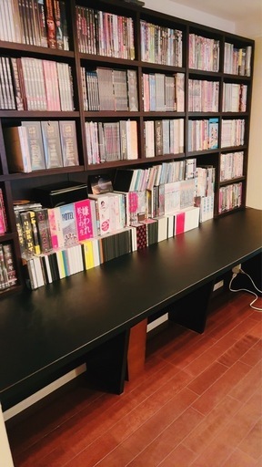 オーダーの本棚にDVD棚