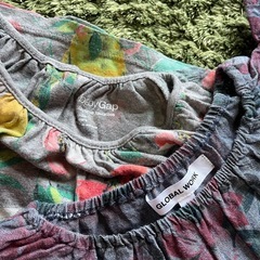 【取引中】100 Tシャツ　スカートの画像