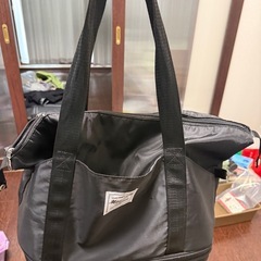 【4段階高さ調節】多機能キャリーバッグ・万向輪付き（ブラック）の画像