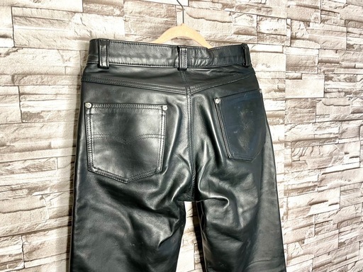 レア Schott ショット USA製 米国製 レザーパンツ 30 IDEAL