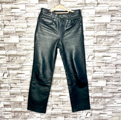レア Schott ショット USA製 米国製 レザーパンツ 30 IDEAL