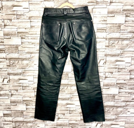 レア Schott ショット USA製 米国製 レザーパンツ 30 IDEAL