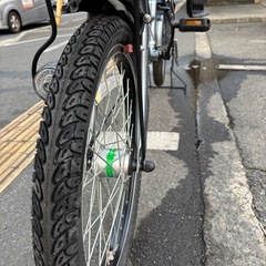 中古　非電動　20㌅タケダ　後ろ子乗せ付きの画像