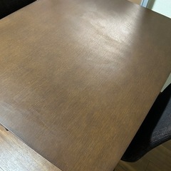 【受け渡し者決定】2人用ダイニングテーブルセットの画像