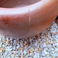 備前焼かめ、鉢の画像