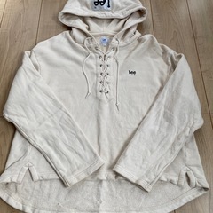 Lee ×CIAOPANIC TYPYコラボ パーカー アイボリーの画像