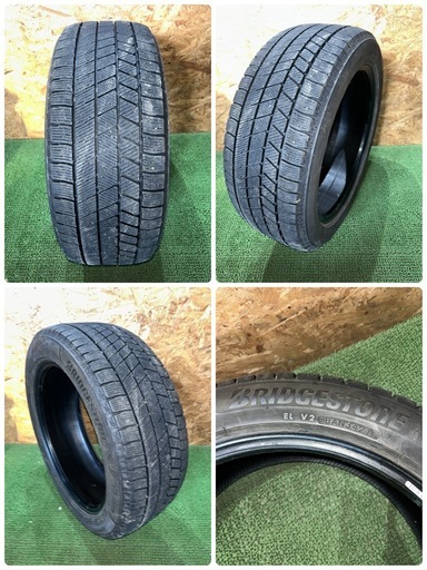 【法人出品】BS VRX3 21年製 215/50R18 4本 スタッドレスタイヤ 良溝 中古