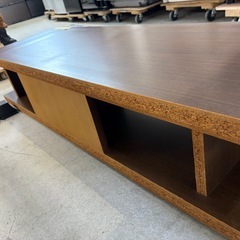 【テレビ台　キャスター付き】クリーニング済み【管理番号10702】九の画像