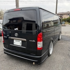 ハイエース　ハイエース4型　ダークプライム　ガソリン　カスタム車両の画像