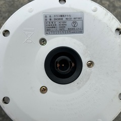 ガラス電気ケトル　SN3808の画像