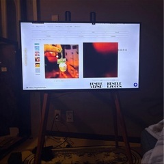 65インチまで対応　おしゃれ部屋テレビ台の画像