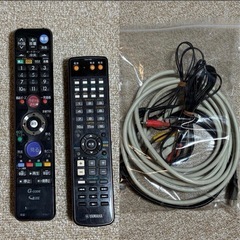 良品 MITSUBISHI 三菱 デジタルハイビジョン液晶テレビ LCD-42BHR300 YAMAHA ヤマハ シアターラックシステム YRS-1000 2010年製 2個セットの画像