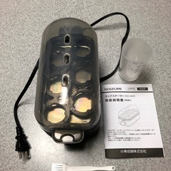 コイズミ エッグスチーマー KES-0400/K ブラックの画像