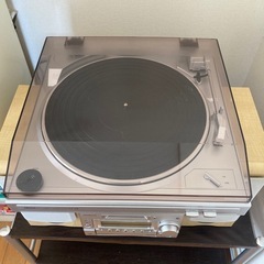 KENWOODミニコンポDENONレコードプレーヤーセットの画像