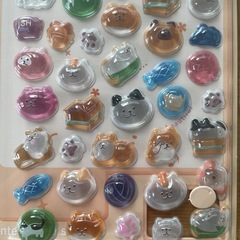 3D STICKERS 立体シール 動物  の画像