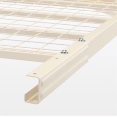 無印　脚付マットレス　シングルの画像