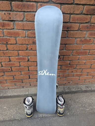 SIXEN スノーボード143cm バートン バインディング レディス５点セット