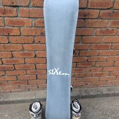 SIXEN スノーボード143cm バートン バインディング レディス５点セットの画像