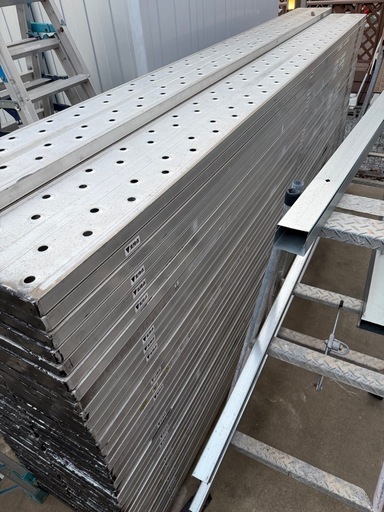 Pica ピカ アルミ合金製 金属製足場板 STCR-324 3m 120kg