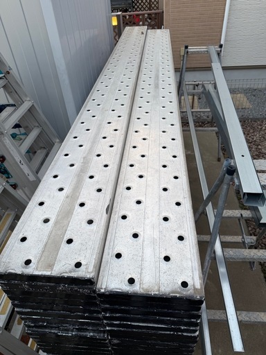 Pica ピカ アルミ合金製 金属製足場板 STCR-324 3m 120kg