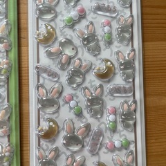 うさもちぷくぷくキャンディシール3枚セットの画像