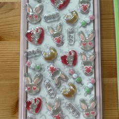 うさもちぷくぷくキャンディシール3枚セットの画像