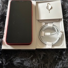 美品【箱,付属品】iPhone12 mini RED 128GBの画像