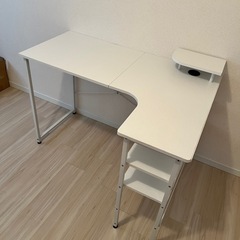 L字 ゲーミングデスクの画像