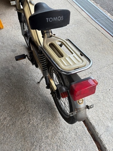 多数のお問い合わせありがとうございました　バイク TOMOS 引取限定　ベージュ