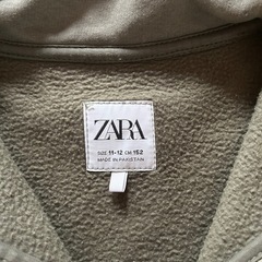 152 ZARA  ボーイズ裏起毛スウェットの画像