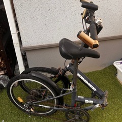 ハマー・折りたたみ自転車の画像