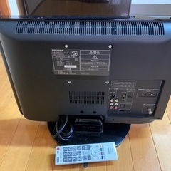 REGZA 19インチ　テレビの画像